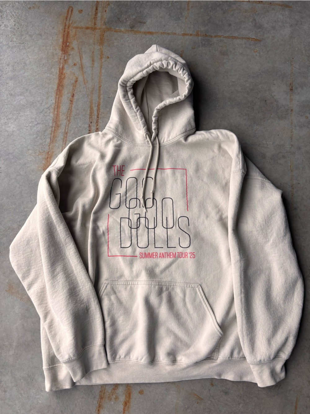 Goo Goo Dolls Unisex Summer Anthem Tour 2025 Gildan Heavy Blend Hoodie 2XL